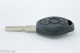 BMW 3 Button Key Remote Case/Shell/Blank 3-5-7 SERIES X3 X5 Z4 E38 E39 E46 M5 M3 - Remote Pro - 8