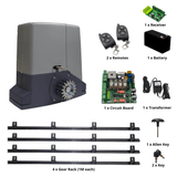 Letron SL3000D DIY Sliding Gate Motor Kit - Mains Powered