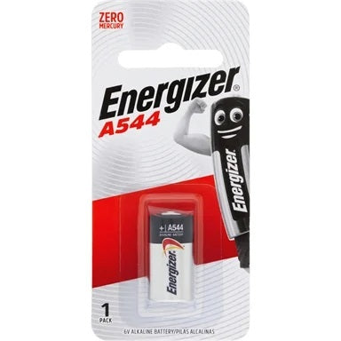 Energizer Alkaline Battery 4LR44/A544 (1pk)