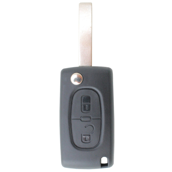 Complete To Suit Peugeot/Citroen 2B Flip Key
