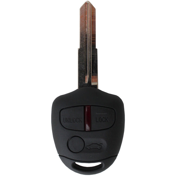 Complete To Suit Mitsubishi Remote Key 3 Button Lancer Outlander Colt Mirage MIT11R