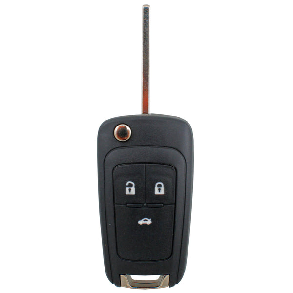 Complete To Suit Holden Transponder Remote Flip Car Key Cruze 3 Button