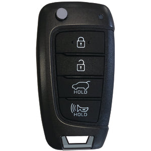 Genuine Hyundai i30 4 Button KIA9 433MHz Flip Key