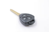 Car Key 3 Button Blank Shell/Case To Suit Toyota Corolla/Camry/Avalon