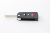 To Suit Nissan 3 Button Flip Key Remote Case