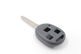 3 Button Car Key Blank Shell/Case To Suit Toyota