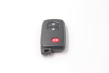 3 Button Black Remote/Key Fob To Suit Toyota