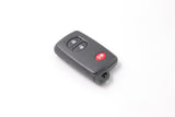 3 Button Black Remote/Key Fob To Suit Toyota