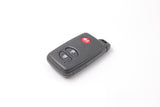 3 Button Black Remote/Key Fob To Suit Toyota