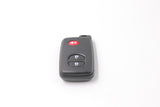 3 Button Black Remote/Key Fob To Suit Toyota