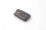 3 Button Black Remote/Key Fob To Suit Toyota