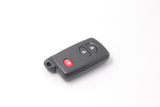 3 Button Black Remote/Key Fob To Suit Toyota