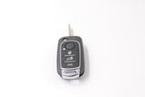 To Suit Fiat 4 Button Flip Key Remote Case/Shell/Blank 500X TIPO