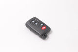 4 Button Black Key Fob To Suit Toyota
