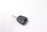 2 Button Key Case/Shell/ To Suit Peugeot