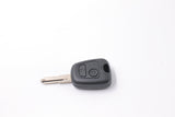 2 Button Key Case/Shell/ To Suit Peugeot