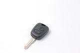 2 Button Key Case/Shell/ To Suit Peugeot