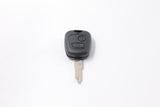 2 Button Key Case/Shell/ To Suit Peugeot