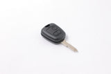 2 Button Key Case/Shell/ To Suit Peugeot