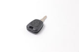 2 Button Key Case/Shell/ To Suit Peugeot