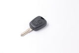 2 Button Key Case/Shell/ To Suit Peugeot