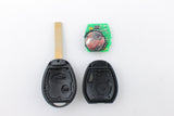 Complete To Suit Mini Cooper S R50 R53 Remote Key 2 Button