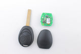 Complete To Suit Mini Cooper S R50 R53 Remote Key 2 Button