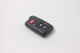 4 Button Black Remote/Key Fob To Suit Toyota