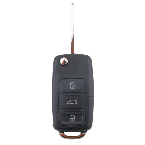 To Suit Volkswagen 3 Button Uncut Key