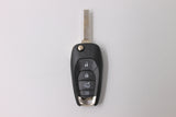 4 Button Blank Flip Key Shell/Case To Suit Holden