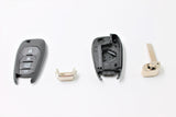 4 Button Blank Flip Key Shell/Case To Suit Holden