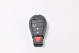 To Suit Chrysler/Dodge/Jeep 4 Button Fob Remote Case/Shell/Key