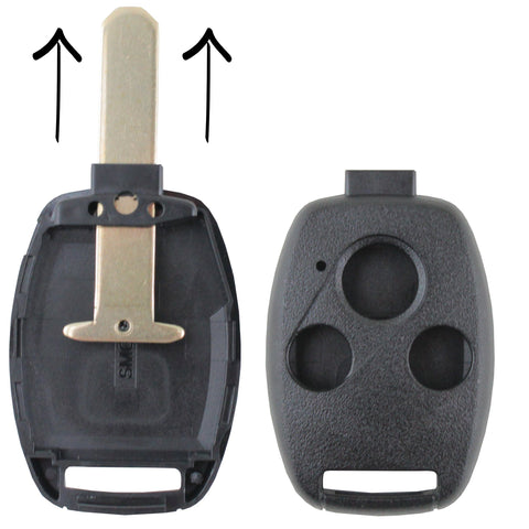 To Suit Honda Accord/CRV/Civic/Integra 3 Button Key Remote Case/Shell/Blank Only