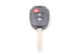 Blank 3 Button Car Key/Shell/Case To Suit Toyota