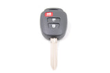 Blank 3 Button Car Key/Shell/Case To Suit Toyota