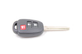 Blank 3 Button Car Key/Shell/Case To Suit Toyota