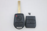 BMW 3 Button Key Remote Case/Shell/Blank 3-5-7 SERIES X3/X5/Z4/E38/E39/E46/M5/M3 - Remote Pro - 4