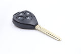 4 Button Uncut Key To Suit Toyota