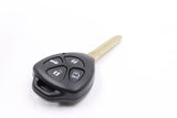 4 Button Uncut Key To Suit Toyota