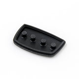 To Suit Hyundai i40 Sante Fe 4 Button Flip Key Replacement Rubber Buttons
