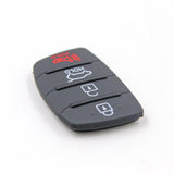 To Suit Hyundai i40 Sante Fe 4 Button Flip Key Replacement Rubber Buttons