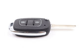 To Suit Hyundai Santa Fe/Elantra iLoad/iMax 2 Button Flip Key Remote Case/Shell