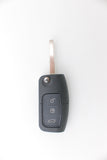 Complete To Suit FORD 3 Button Transponder Remote Flip Car Key Territory BA BF Falcon