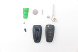 Complete To Suit Ford Transponder Remote Flip Car Key C-MAX/Grand/Galaxy/Focus/Mondeo