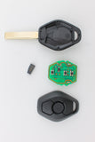 Complete To Suit BMW 3 Button Key Remote 3/5/7 SERIES X3 X5 Z4 E38 E39 M5 M3 Transponder