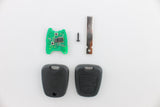 Complete To Suit Peugeot 2 Button Key Remote 307