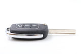 To Suit Hyundai Santa Fe/Elantra i20 iX45 3 Button HYN17 Flip Key Remote Case/Shell