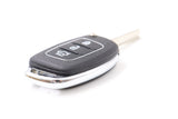 To Suit Hyundai Santa Fe/Elantra i20 iX45 3 Button HYN17 Flip Key Remote Case/Shell