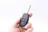 To Suit Hyundai Santa Fe/Elantra i20 iX45 3 Button HYN17 Flip Key Remote Case/Shell