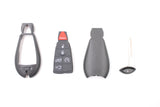 To Suit Chrysler/Dodge/Jeep 6 Button Key Remote Fob/Case/Shell